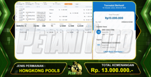 BUKTI PEMBAYARAN HK PETANITOTO