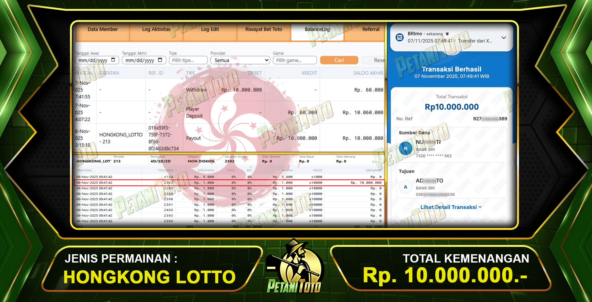 TOGEL MODAL RECEH PETANITOTO