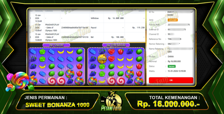 WIN BONANZA 1000 PETANITOTO