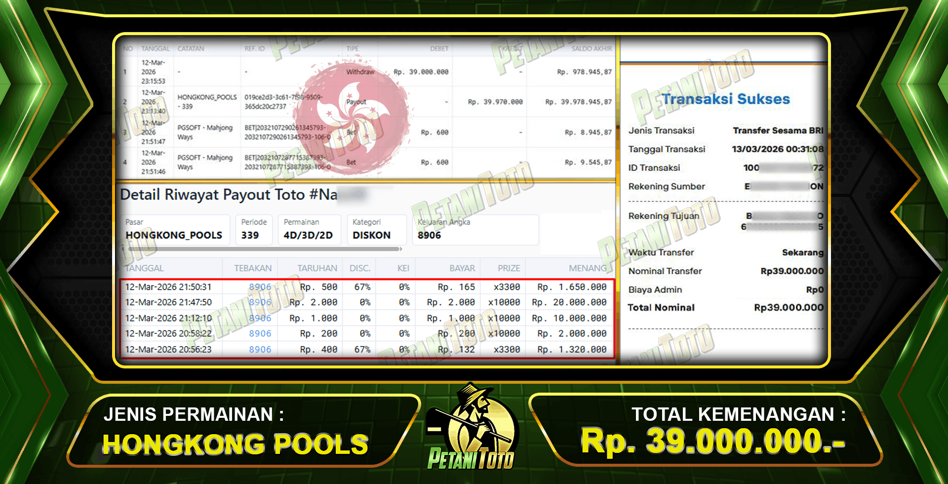 CUAN TOGEL HONGKONG PETANITOTO