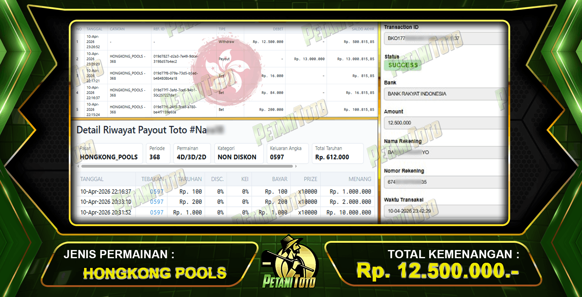 ANTAR CUAN TOGEL PETANITOTO
